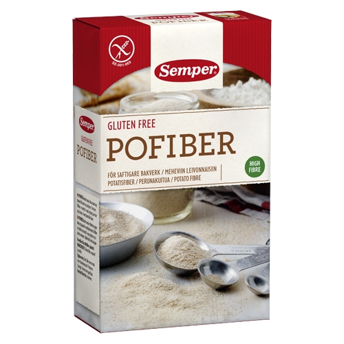 Pofiber Glutenfri 125gr Semper