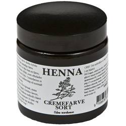 Billede af Henna cremefarve sort 140 ml