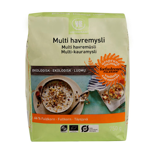 Se Mysli multi økologisk 750 gr fra Urtekram hos Helsehelse.dk