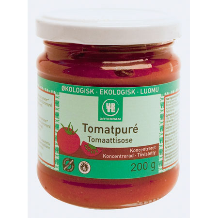 Tomatpure Koncentreret Økologisk 200 Gr Fra Urtekram