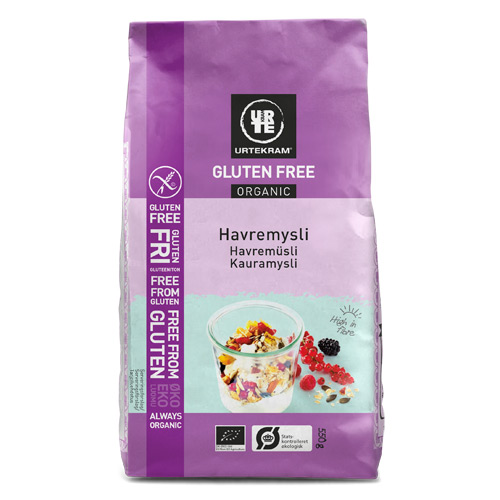 Havre mysli glutenfri økologisk 550gr thumbnail