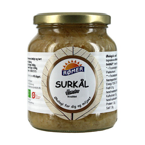 Surkål biodynamisk økologisk 340gr fra Rømer thumbnail