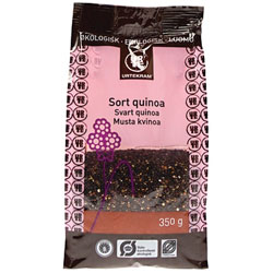 Quinoa sort kologisk 350 gr fra Urtekram thumbnail
