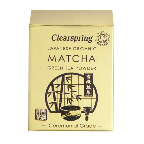 Matcha grøn te pulver ceremonial grade 30gr Clearspring thumbnail