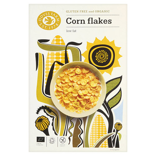 Se Cornflakes 375gr glutenfri fra Doves Farm hos Helsehelse.dk