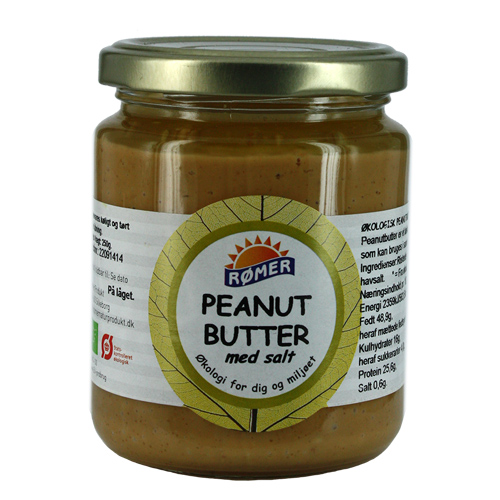 Peanut Butter økologisk 250 gr fra Rømer thumbnail