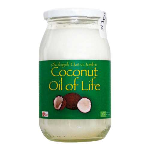 Ren jomfru kokosolie Oil of life - livets olie Ø 500 ml thumbnail