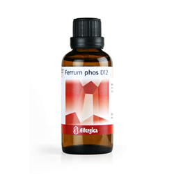 Ferrum phos. D12: Cellesalt nr. 3 50 ml fra Allergica thumbnail