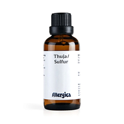 Thuja D6/sulfur D6 50 ml fra Allergica thumbnail