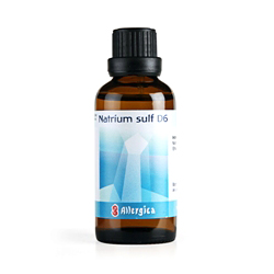 Natrium sulf. D6: Cellesalt nr. 10 50ml fra Allergica Amba