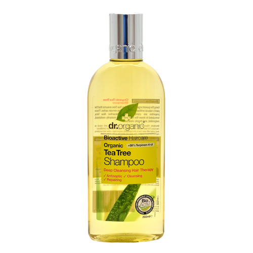 6: Shampoo Tea Tree 250ml fra Dr. Organic