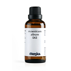 Se Arsenicum album D12 50 ml fra Allergica Amba hos Helsehelse.dk