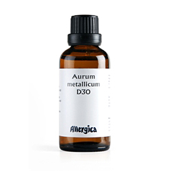 Aurum metallicum D30 50 ml fra Allergica Amba thumbnail