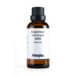 Argentum nitricum D20 50 ml fra Allergica Amba thumbnail