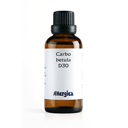 Se Carbo betula D30 50ml fra Allergica Amba hos Helsehelse.dk