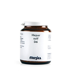 Hepar Sulf. D6, Trit 50 Gr Fra Allergica