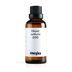 Hepar sulf. D30 50 ml fra Allergica thumbnail