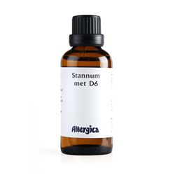 Stannum Met. D6 Flydende 50ml Fra Allergica