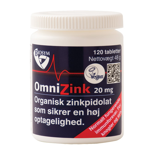 Billede af Biosym OmniZink (120 tabletter)