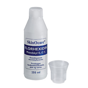 SkinOcare Klorhexidin Mundskyld 0,12% 250 ml thumbnail