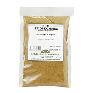 Spidskommen Pulver 100 Gr Fra Naturdrogeriet