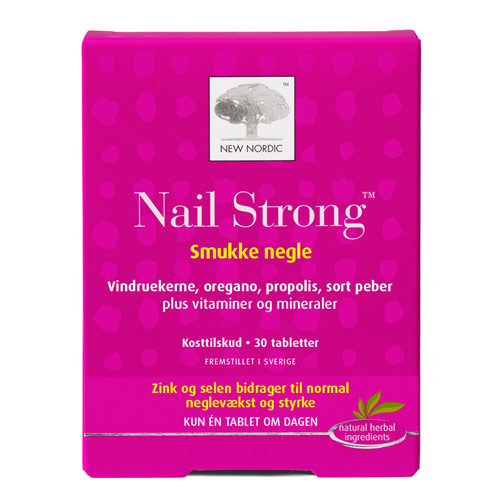 Nail Strong 30 Tab Fra New Nordic Healthcare