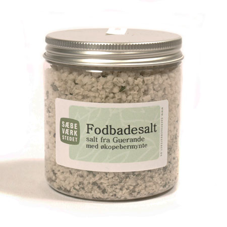 #2 - Fodbadesalt med pebermynte økologisk 200gr