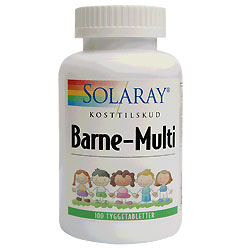 Billede af Barne-Multi tyggevitamin børn 100 tab