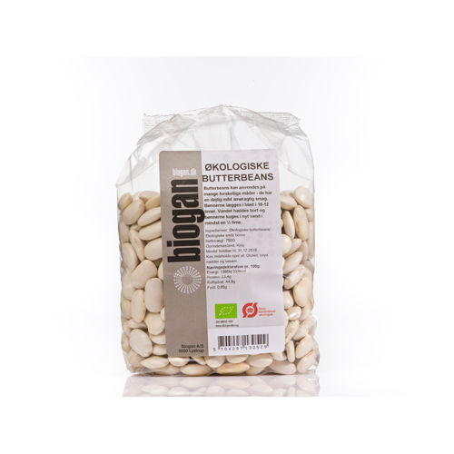 Butterbeans Økologiske 750gr Fra Biogan