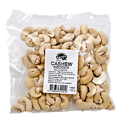 Cashewnødder økologisk 100 gr fra Rømer