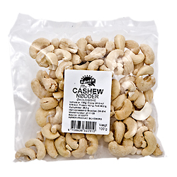 Billede af Cashewnødder økologisk 100 gr fra Rømer