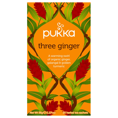 Pukka Three Ginger tea Økologisk 20 br thumbnail