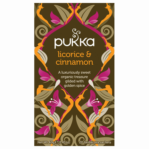 8: Licorice & Cinnamon te (Pleasure) Økologisk 20 br fra Pukka