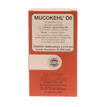 9: Mucokehl stikpiller 10 stk