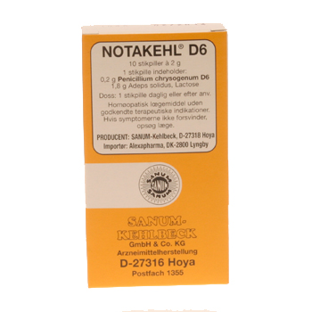 8: Notakehl stikpiller 10 stk