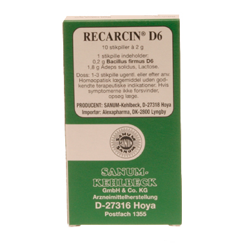 #3 - Recarcin D6 stikpiller 10 stk