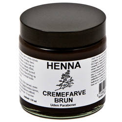 Billede af Henna cremefarve brun 140 ml