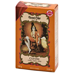 Billede af Henna pulver kobber 100gr