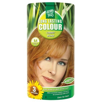 Hennaplus hårfarve (8.4 copper blond)