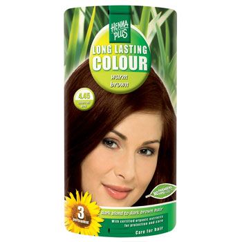 Hennaplus hårfarve (4.45 warm brown)