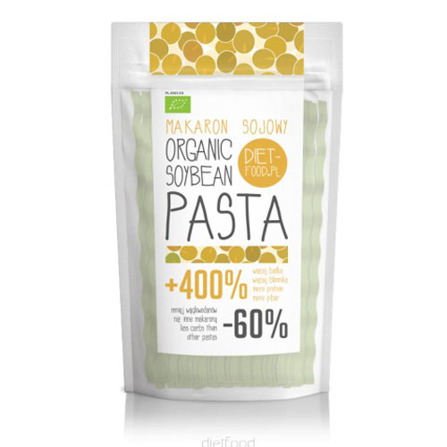 Økologisk glutenfri sojapasta 200gr.  (Orange) thumbnail