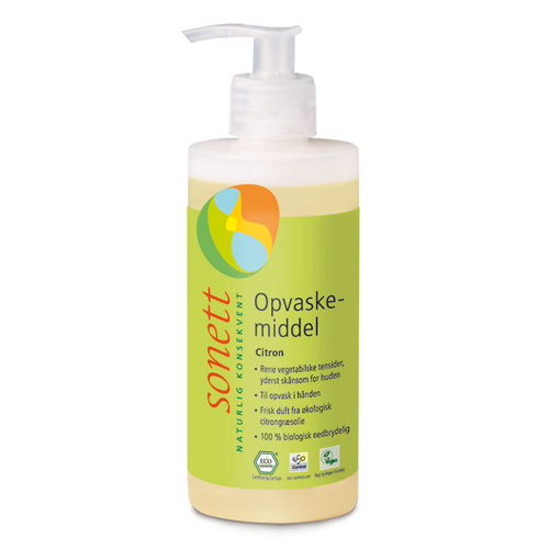 7: Opvaskemiddel citron Sonett (300 ml)