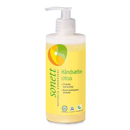 13: Håndsæbe citrus fra Sonett (300 ml)