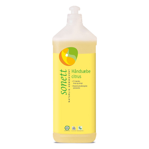 Håndsæbe citrus fra Sonett (1 liter)