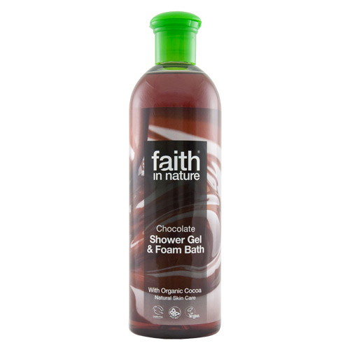 Shower gel chokolade 400ml fra Faith in nature thumbnail