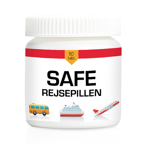 Safe Rejsepillen 50 Kap