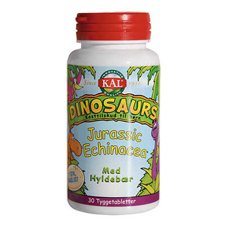 Billede af DinoSaurs Echinacea tygge børn 30 tab fra Solaray