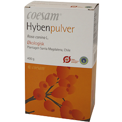 Hybenpulver økologisk 400gr fra Coesam thumbnail