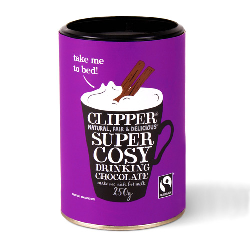 Kakao Fair Trade til mælk 250gr fra Clipper