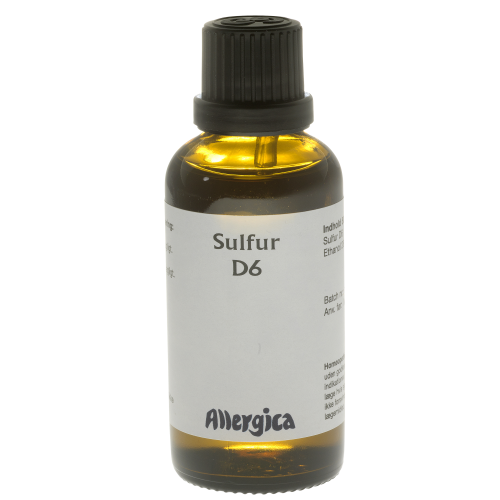 Sulfur D6 50 ml fra Allergica thumbnail